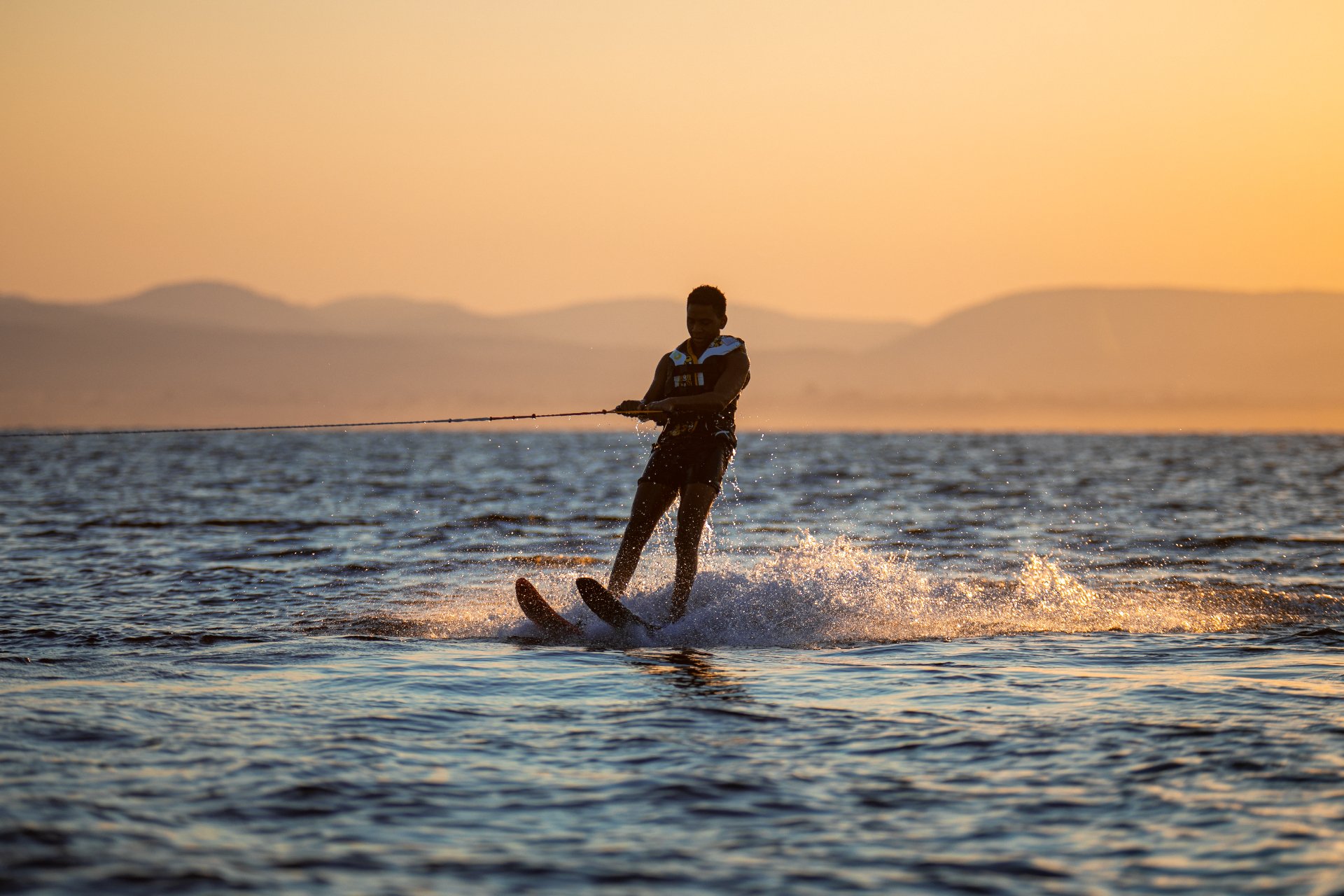 Waterskiing