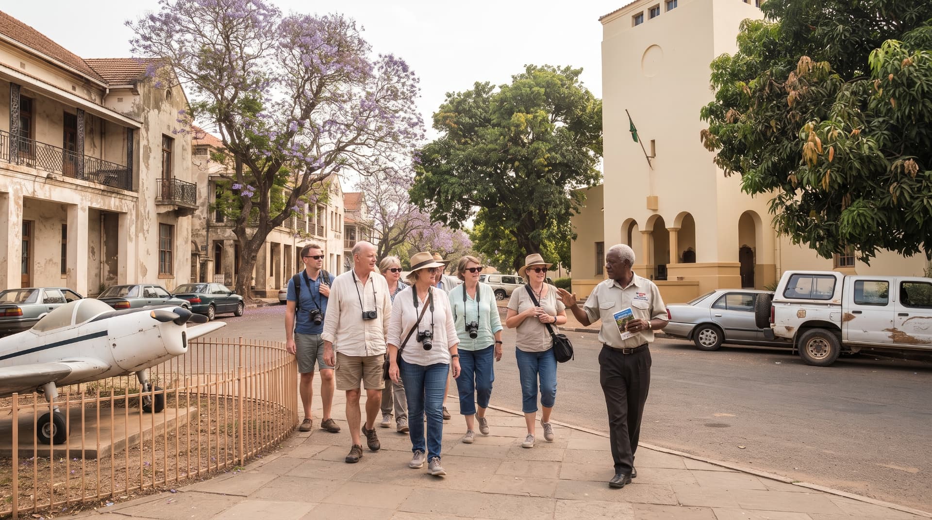Guided walk through historic Livingstone