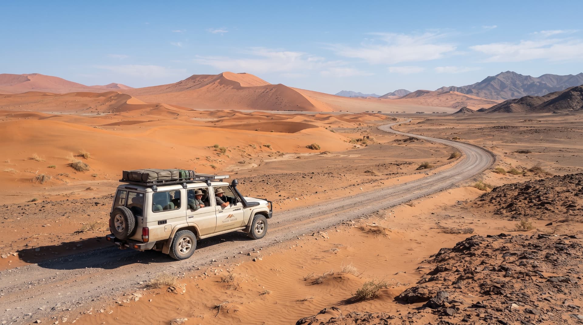 4x4 safari through the Namib dunes