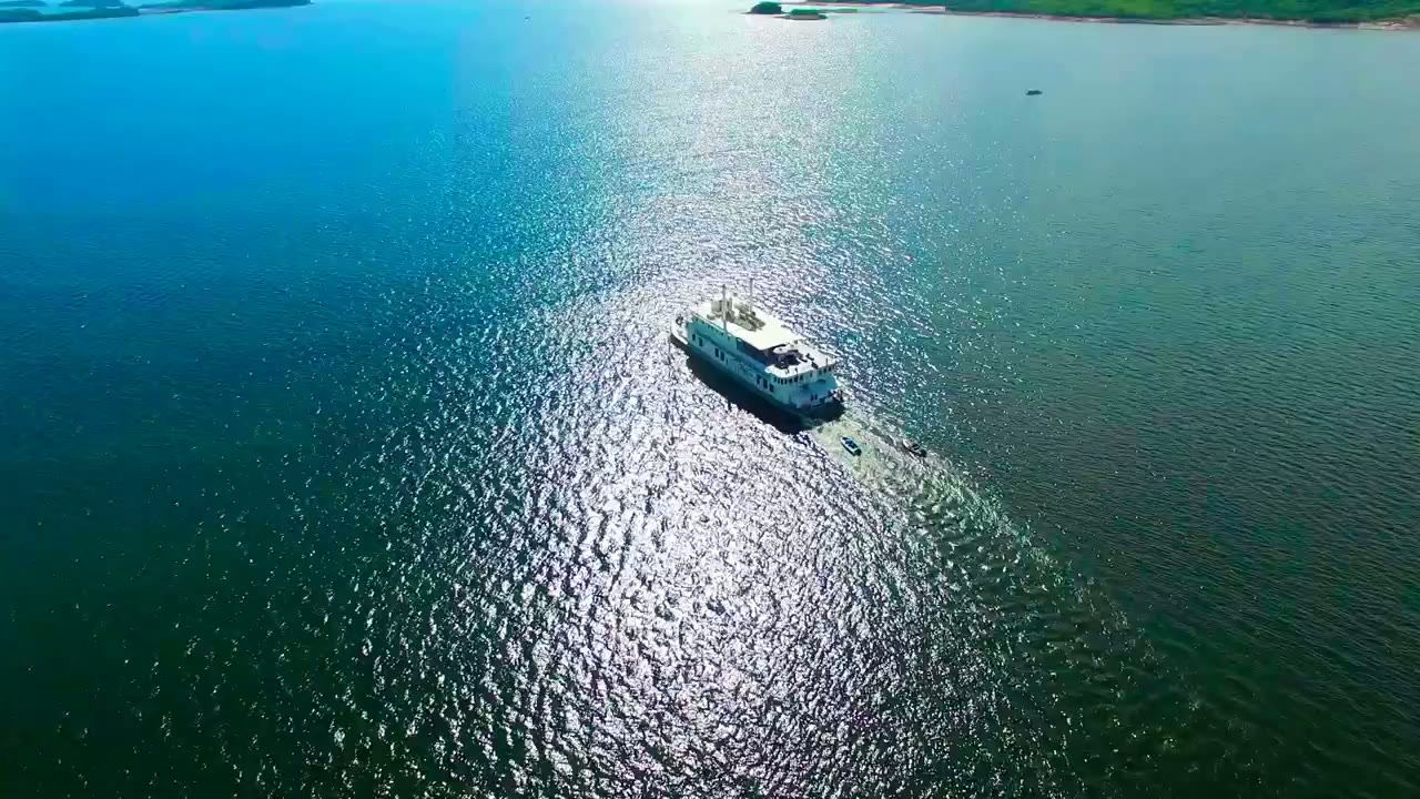 On the water