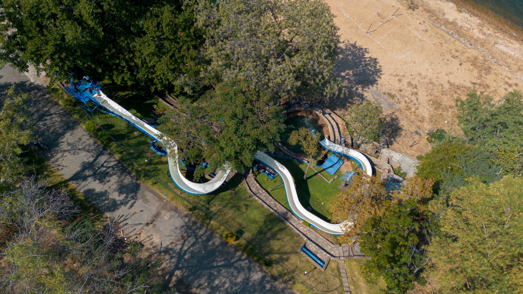 Caribbean Bay Hotel water slide
